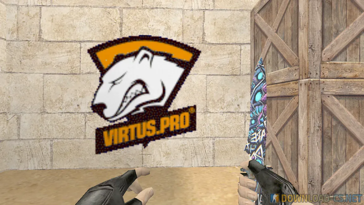 Граффити «Virtus Pro» для CS 1.6