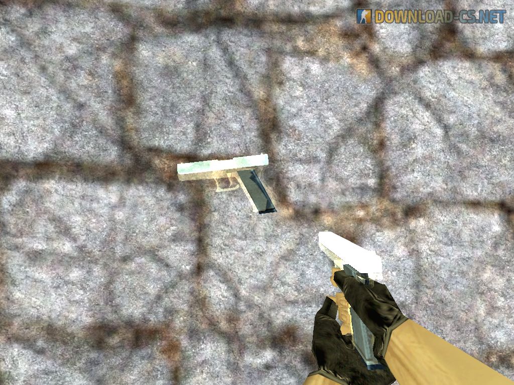 Модель оружия для CS 1.6 - «Glock Blue Iced Glock»